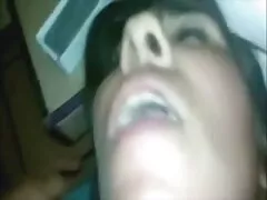 Nhỏ sừng brunette được nhỏ giọt creampie - Kiểu doggy phim sexmbbg vn